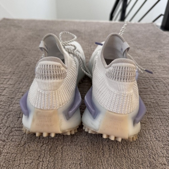 adidas NMD S1 in Cloud White / Light Purple - Size 12US - Picture 4 of 8